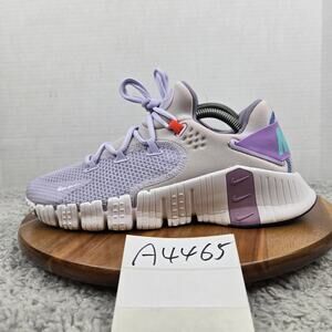 Nike Womens 10 Free Metcon 4 Pure Violet Purple Blue Athletic Training Gym Shoe